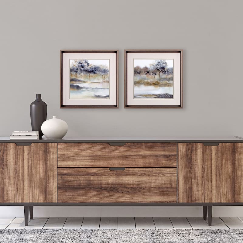 Propac Images Silent Waters Set of 2 Wall Art - Blue
