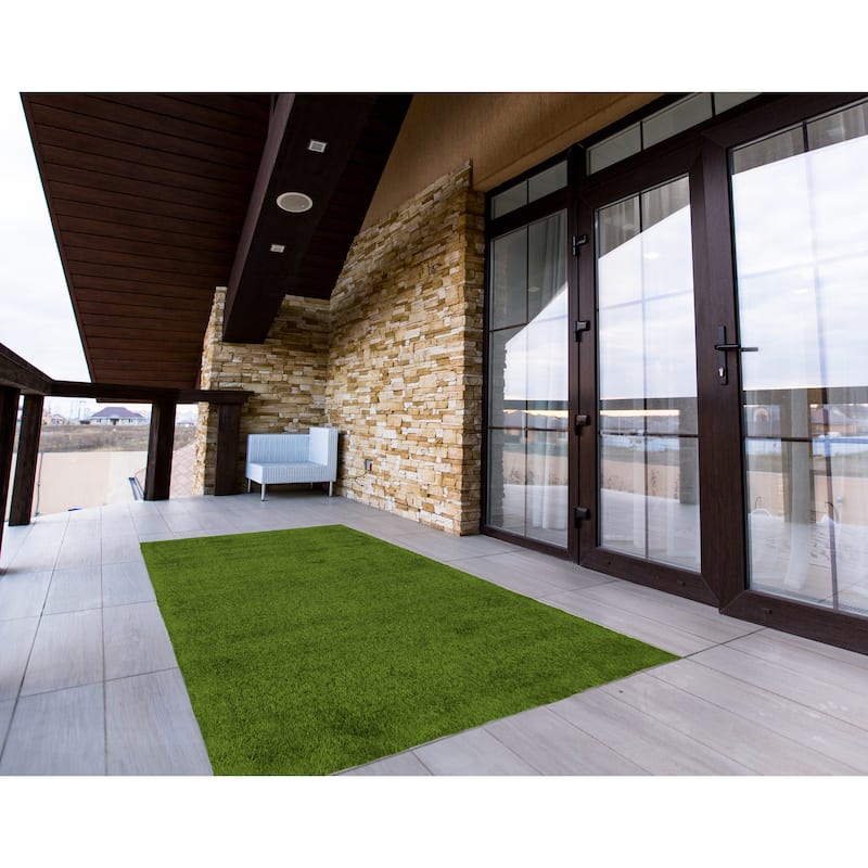 ECARPETGALLERY Faux Grass Natural Rug