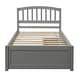 preview thumbnail 14 of 13, Twin Platform Storage Bed with Two Drawers and Headboard for Spacious Under-Bed Organization