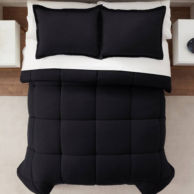 Serta Simply Clean Antimicrobial Comforter Set