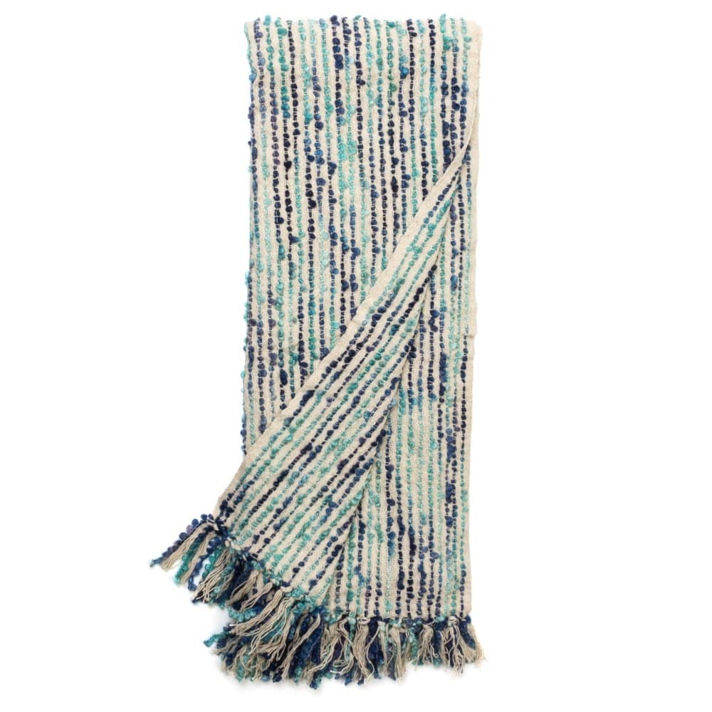 Asche Cotton Woven Throw