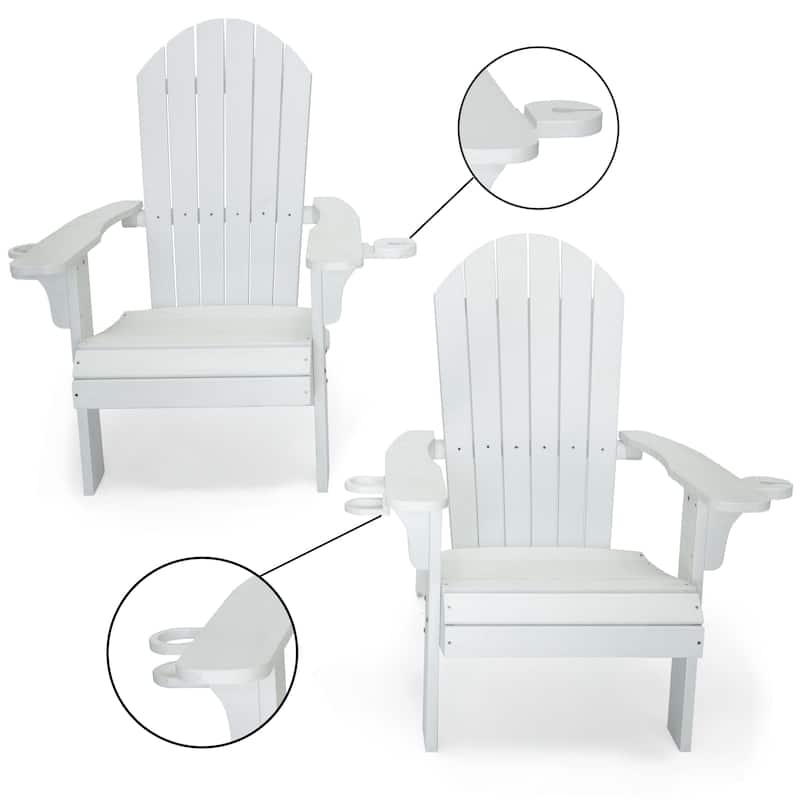 Westley All Weather Outdoor Patio Adirondack Chair
