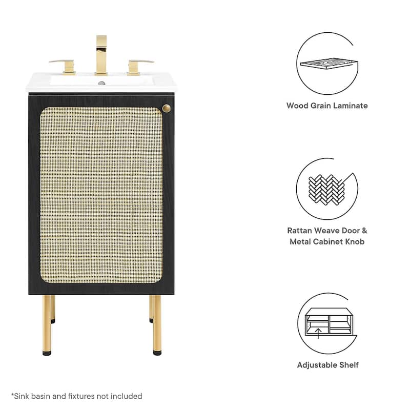 Chaucer Bathroom Cabinet Basin Not Included