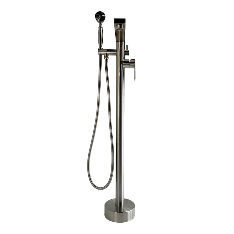 Venus Square Head Tub Filler Faucet with Handshower