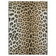 preview thumbnail 16 of 18, Dream Decor Rugs Gelato Jungle Leopard Black Beige Outdoor Area Rug
