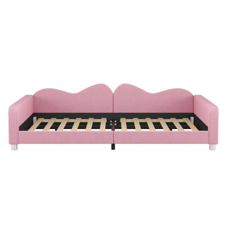 Upholstered sofa bed