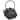 Creative Home 47 oz Cast Iron Tea Pot with Stainless Steel Infuser Basket, Black Color