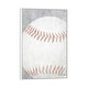 preview thumbnail 7 of 7, iCanvas "Sports Ball - Baseball" by Susan Ball Framed White - 26x18