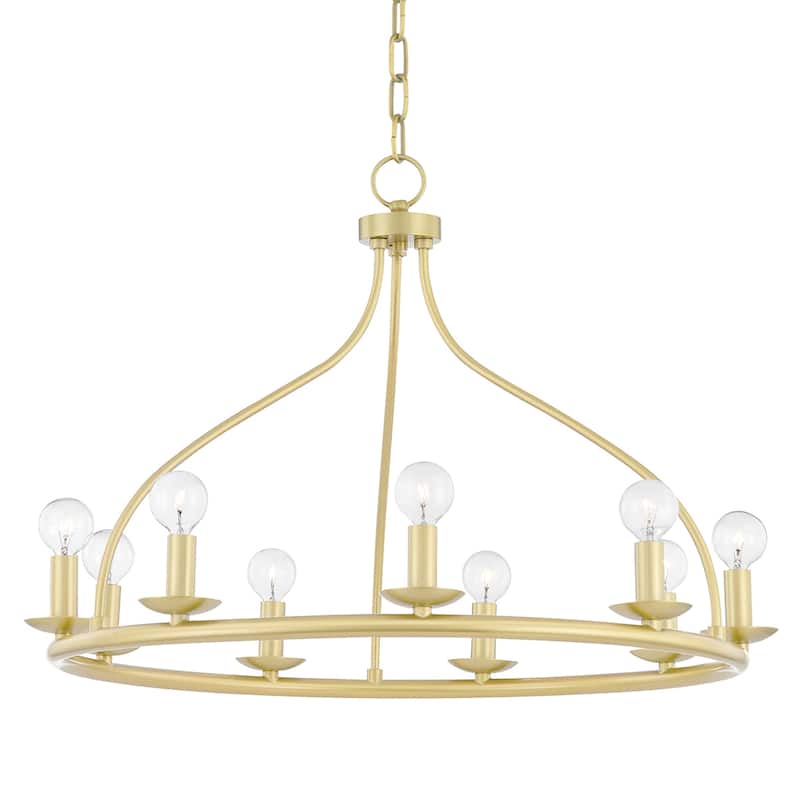 Mitzi by Hudson Valley Kendra 9-light Chandelier