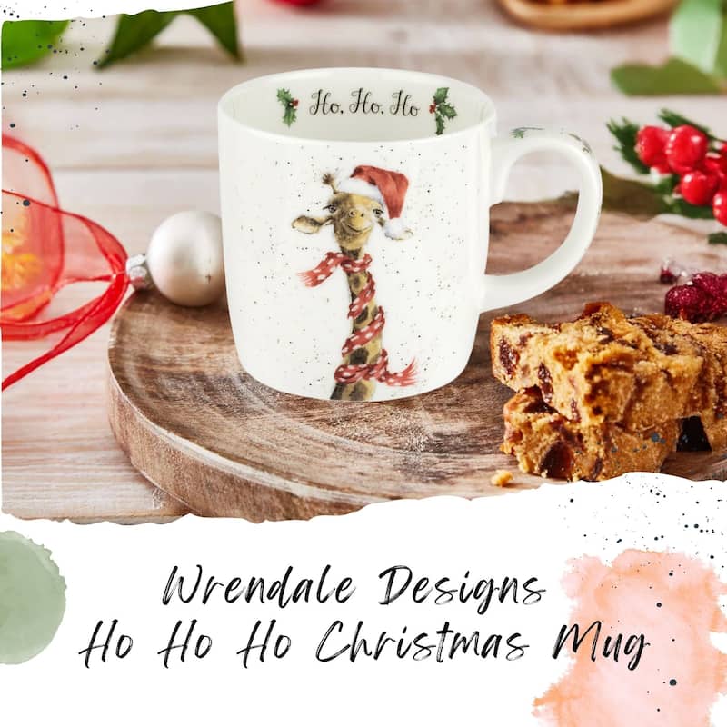 Royal Worcester Holiday Wrendale Designs 14 oz Mug