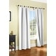 preview thumbnail 6 of 53, ThermaLogic Weathermate Insulated Cotton Tab Top Curtain Panel - Pair