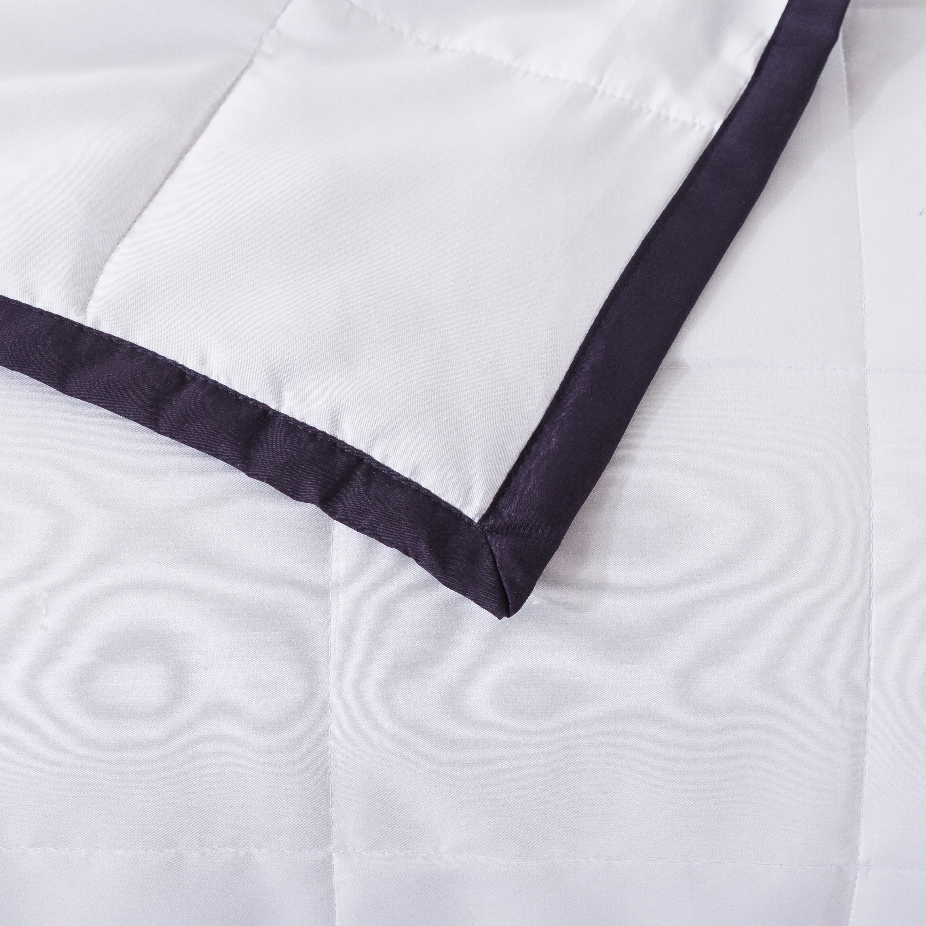 Soft Hypoallergenic Down Alternative Blanket with Frame  -image