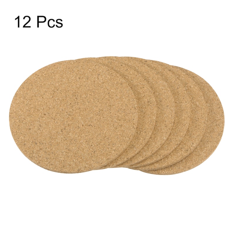Cork Coasters Wooden Trivet Drinks Mats for Home Bar