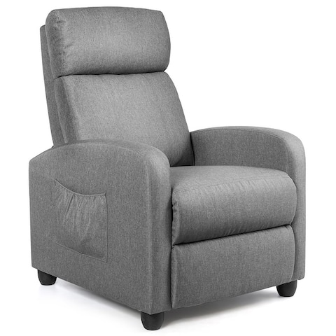 Recliner Massage Sofa Chair Fabric Reclining Chair