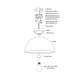 preview thumbnail 13 of 11, Devon 12.75-in W LED Compatible Mid-Century Modern Semi Flush Mount Ceiling Light