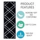 preview thumbnail 20 of 43, SUSSEXHOME Vintage Collection Stair Treads Polypropylene 9"x28"