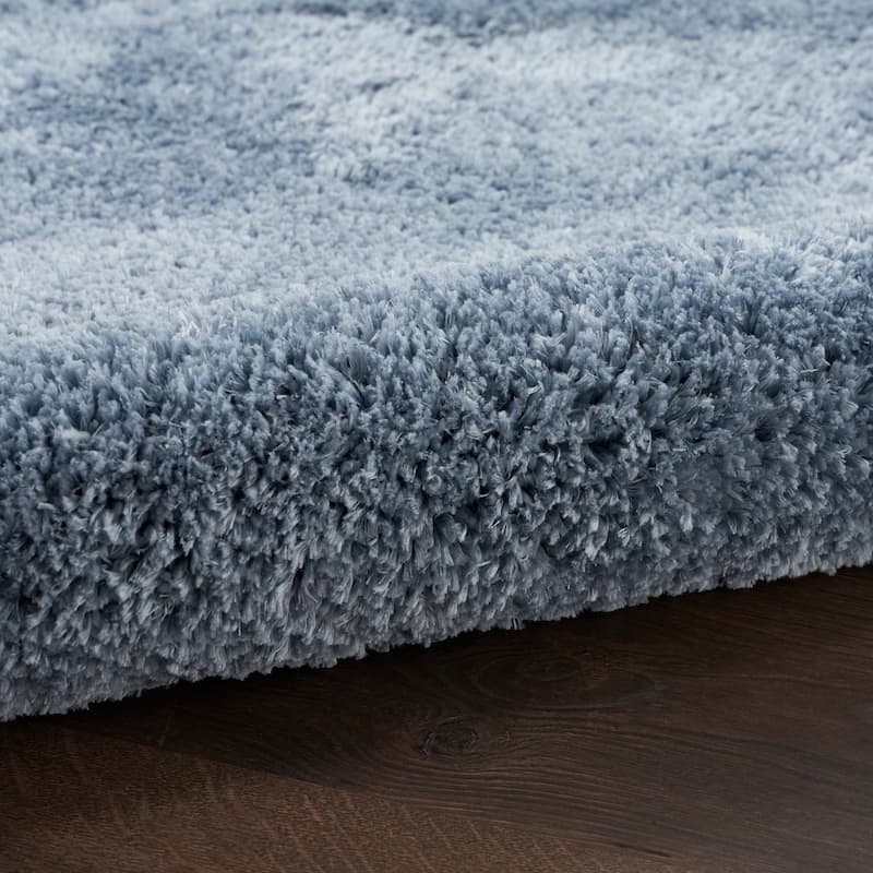 Nourison Luxurious Shag Ultra-plush Pile Glam Solid Area Rug