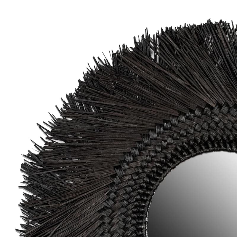 Indigo Road by Egypt Sherrod x East at Main Braided Round Seagrass Mirror