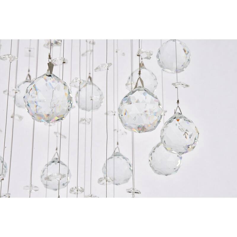 Somette 3-light Chrome Chandelier