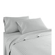 preview thumbnail 117 of 116, Home Sweet Home Dream Striped 1200 TC Cotton Deep Pocket Bed Sheet Set