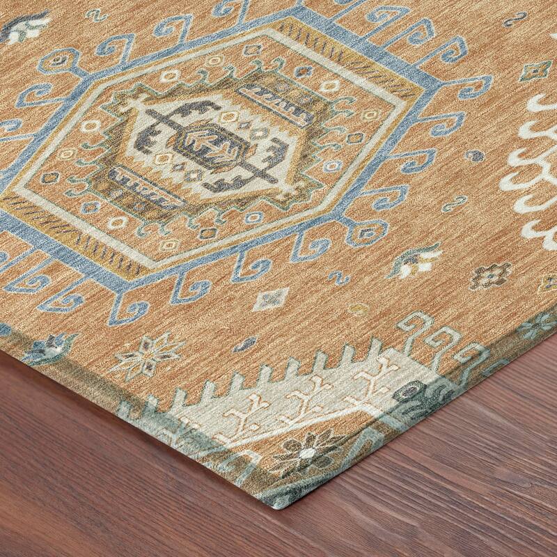 Machine Washable Indoor/ Outdoor Global Akron Chantille Rug