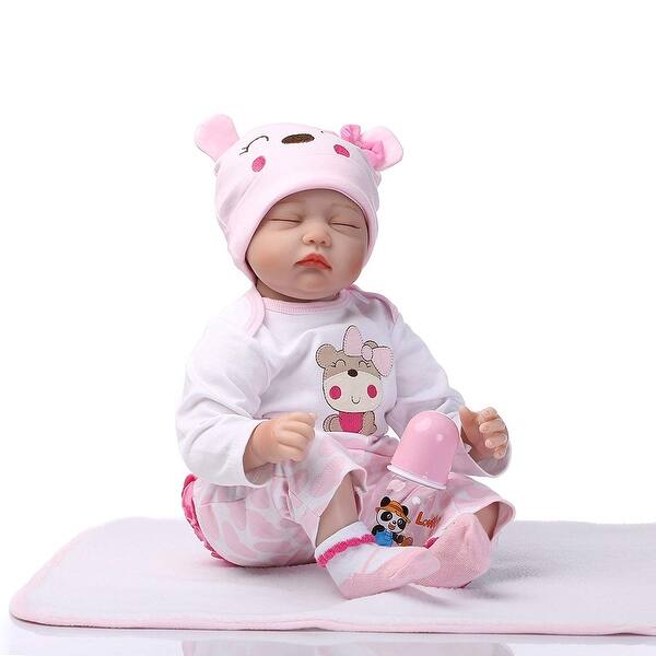 Shop 22inch 55cm Lovely Lifelike Cute Reborn Baby Doll For