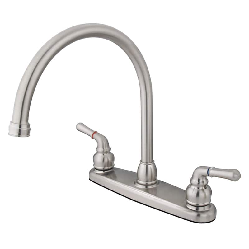 Kingston Brass Magellan 1.8 GPM Standard Kitchen Faucet - Brushed Nickel