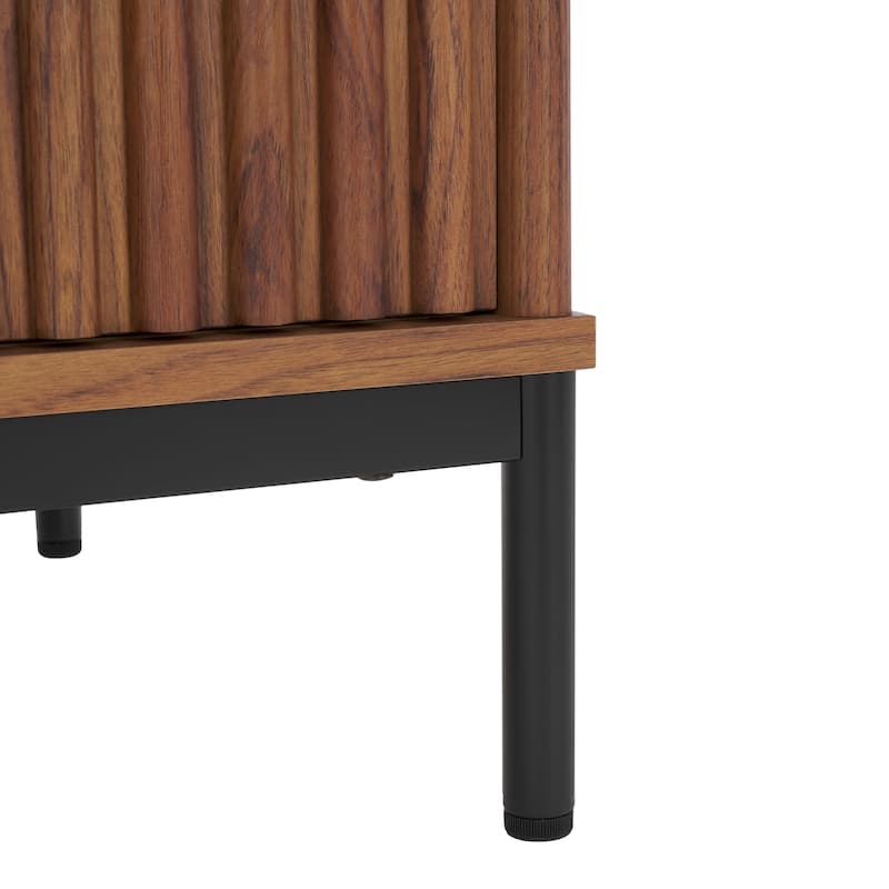 SAFAVIEH Lylia 2-Door Storage Coffee Table - 43.7 in. W x 21.5 in. D x 15.4 in. H