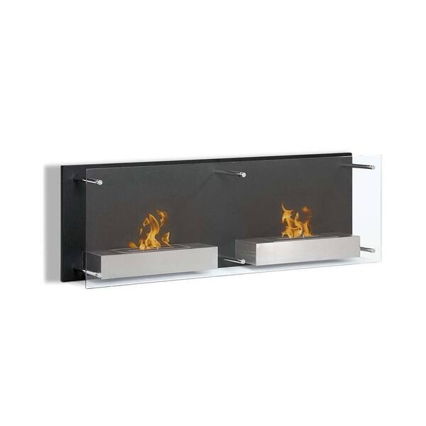 Shop Regal Flame Mora 47 Inch Ventless Wall Mounted Bio Ethanol Fireplace 47 Inch Overstock 30655667