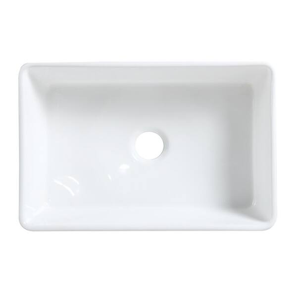 Shop Renovator S Supply 30 Inch White Farmhouse Kitchen Sink With