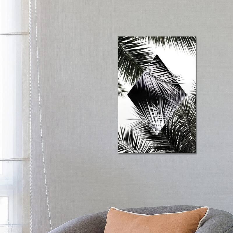 iCanvas "Palm Leaves II" by Mareike Bohmer Canvas Print - 26x18x1.5