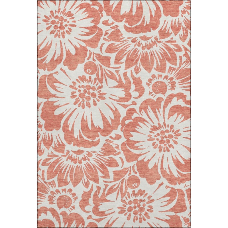 Premium Washable Super Soft Modern Floral Mayfield Rug