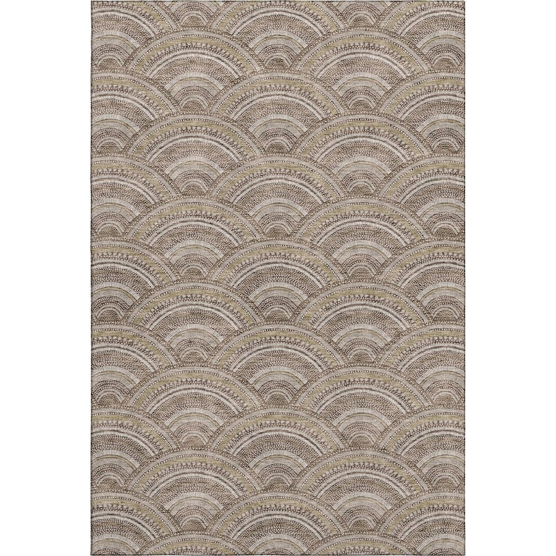 Premium Washable Super Soft Transitional Stacks Mayfield Rug