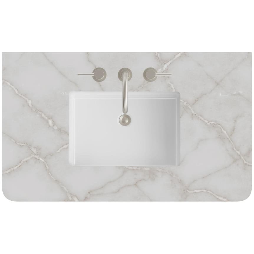 James Martin Vanities 060-S36RCWS-SNK 36" Stone Composite Vanity Top