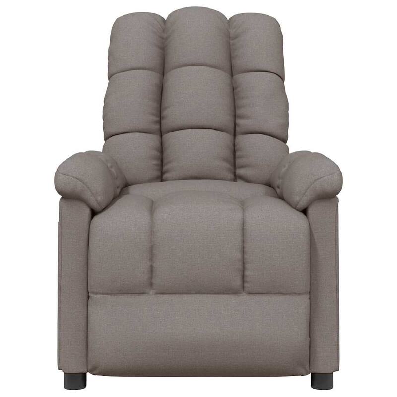 vidaXL Massage Recliner Electric Massaging Recliner Chair for Elderly Fabric - 29.1" x 39" x 40.2"
