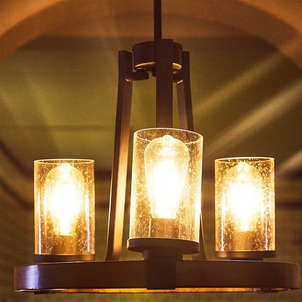 3 light wagon wheel chandelier cheap