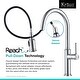 preview thumbnail 67 of 147, Kraus 2-Function 1-Handle 1-Hole Pulldown Sprayer Brass Kitchen Faucet