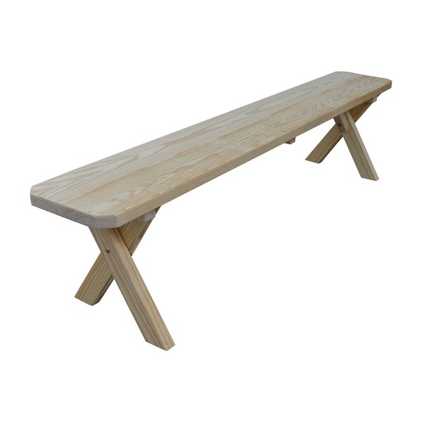 Pine 6 Crossleg Bench On Sale Bed Bath Beyond 32695606