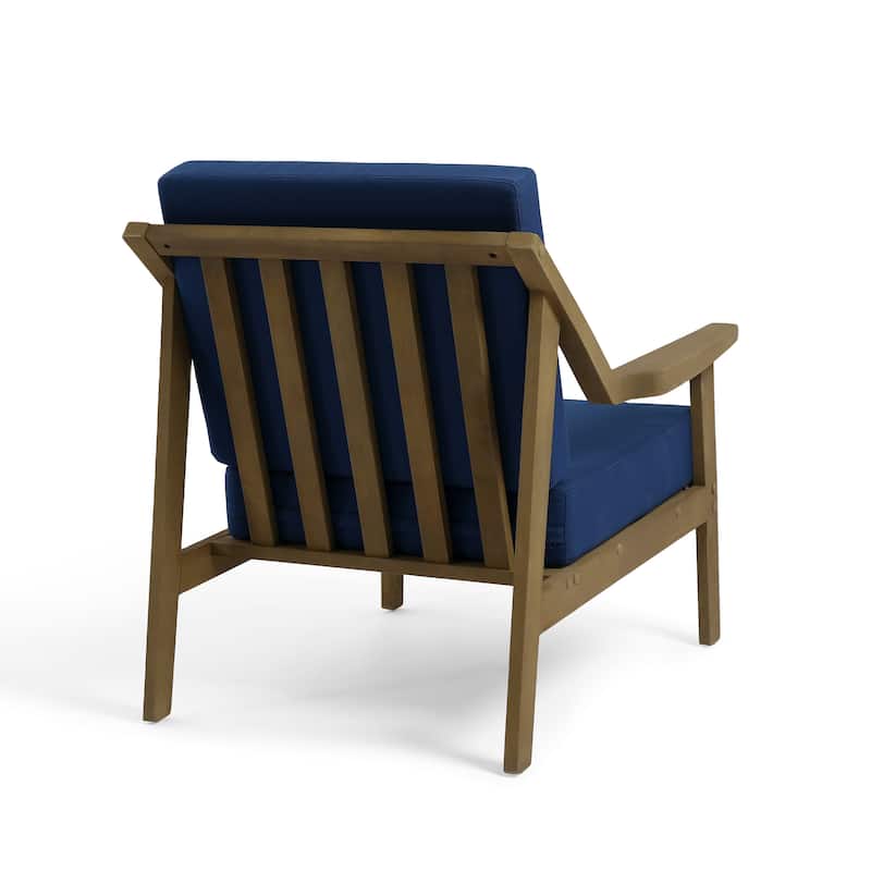 Outdoor Conversation Set Patio Cushioned Chair, Loveseat with Tables