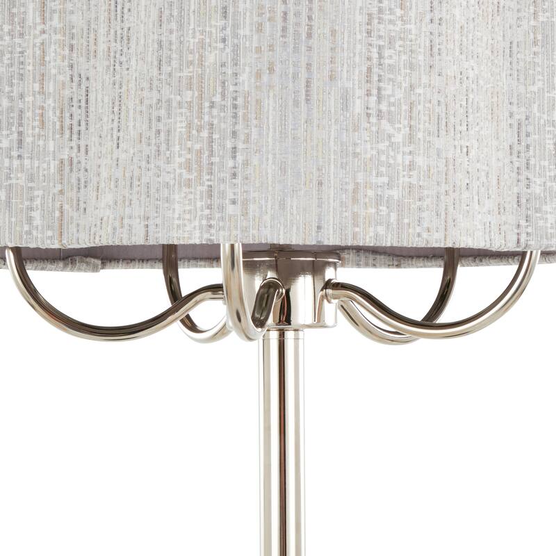 Silver Orchid Leyla 30" Metal Table Lamp