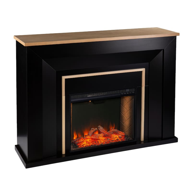 SEI Furniture Cardington Fireplace - 52"W x 15"D x 40"H