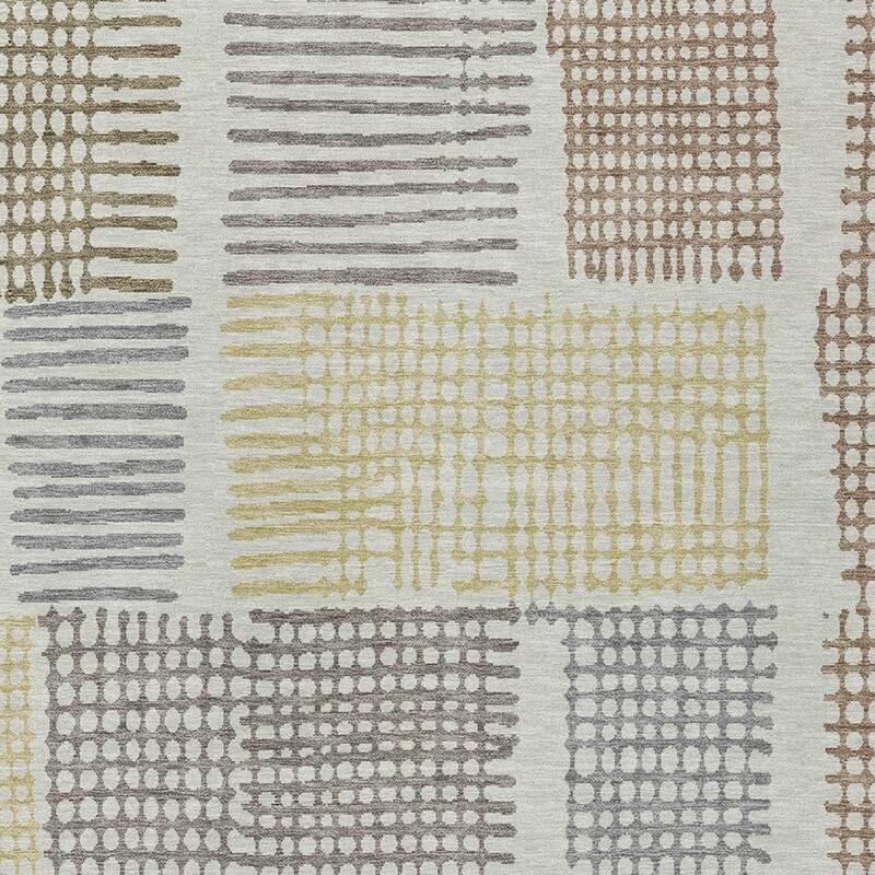 HomeRoots Geometric Transitional Rectangle Outdoor Rug