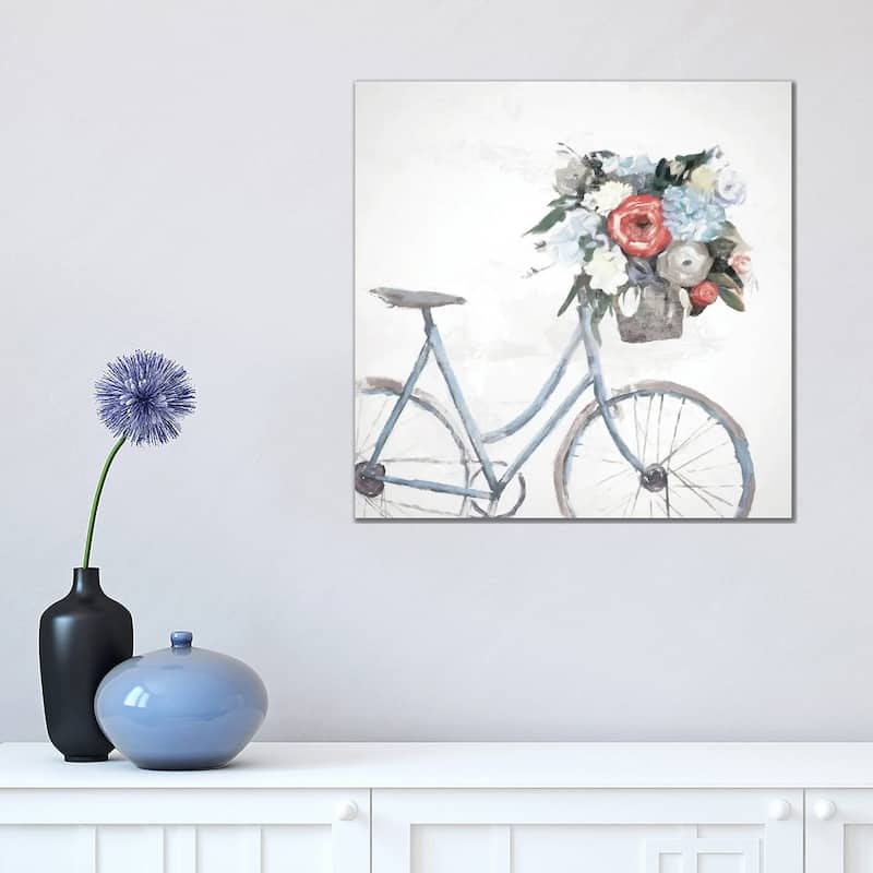 iCanvas "Bicycle Reflections" by Dogwood Portfolio Canvas Print - 18x18x1.5