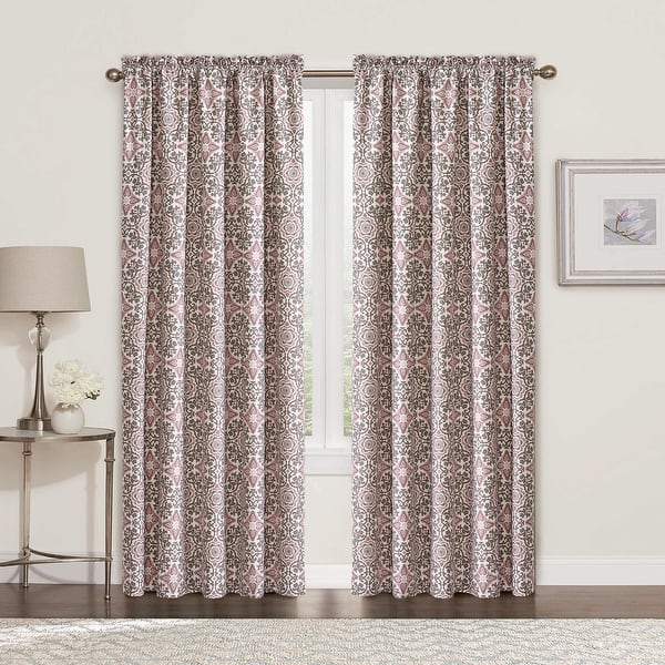 Serenta Coventry Printed 2 Piece Curtain Set - 60
