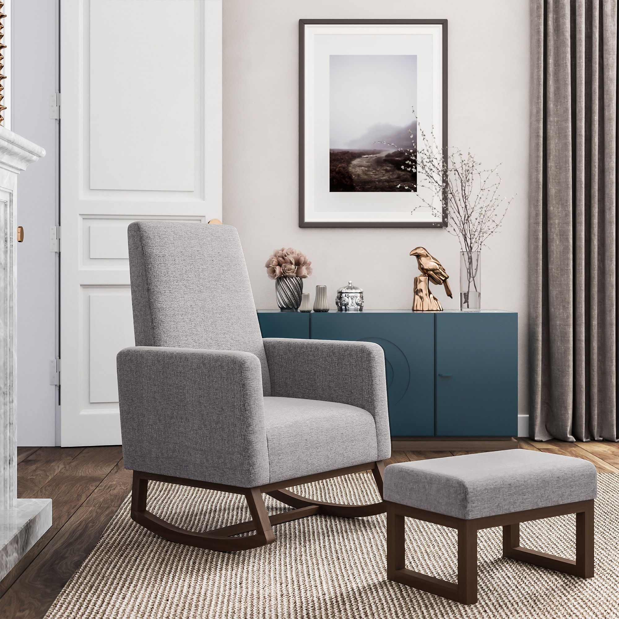 Belleze modern rocking chair hotsell