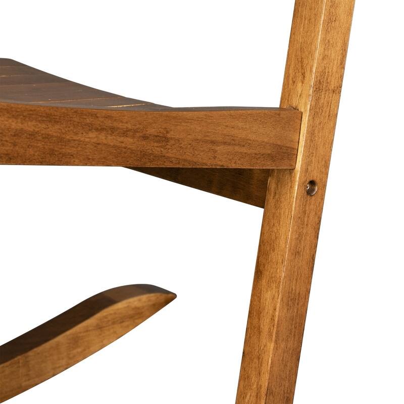 Outdoor Wooden Patio Porch Rocking Chair