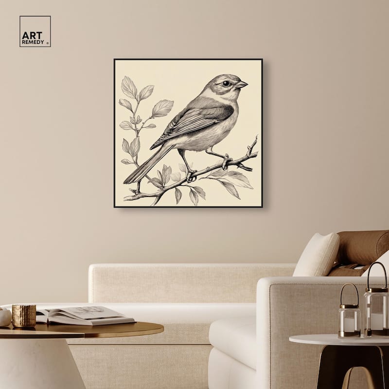 Bird's Gaze Canvas by Art Remedy