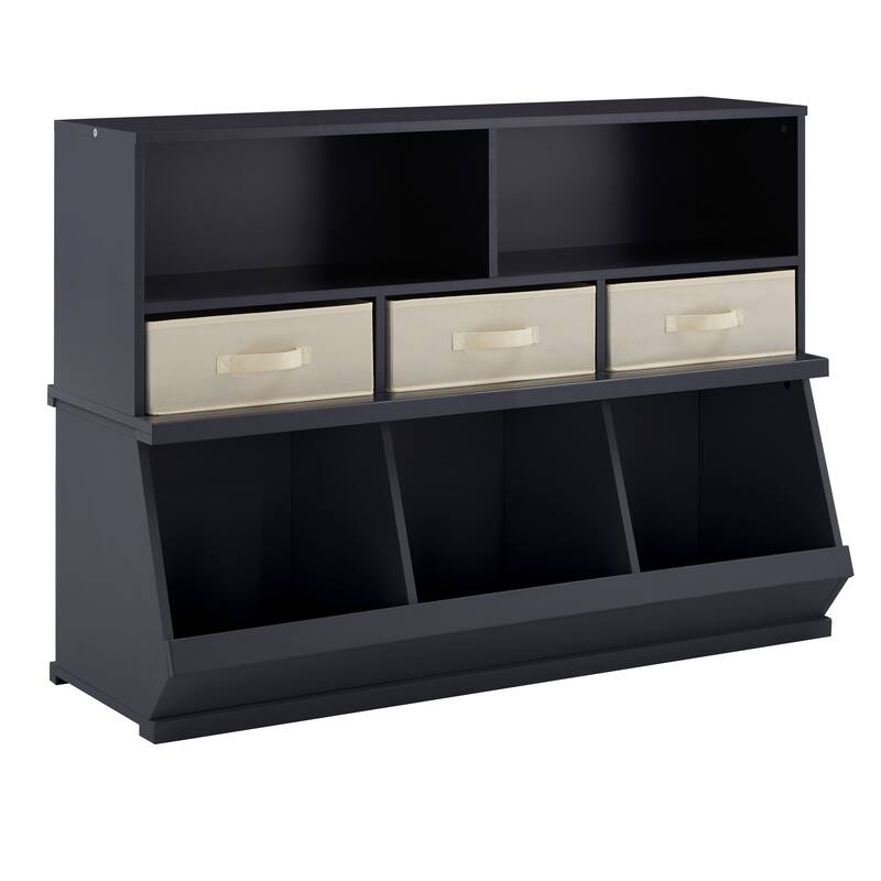 Riley Modular Stacking Storage Bins by iNSPIRE Q Junior