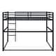 preview thumbnail 18 of 31, Metal Loft Bed Full with Guardrails, Flat Ladder, Kids, Teens, Adults