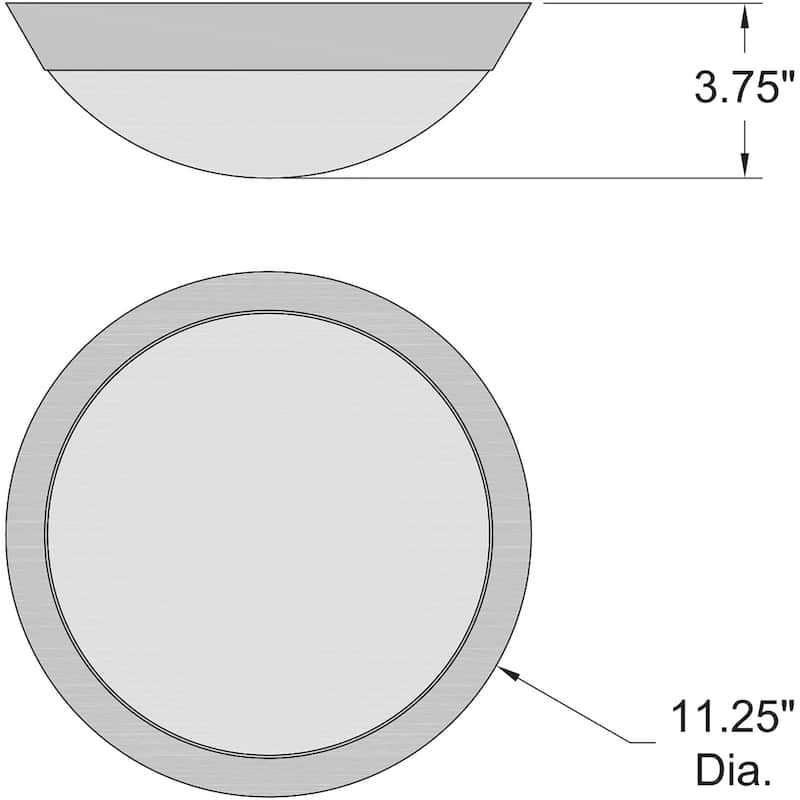 Access Lighting Cobalt 1-light Flush-Mount